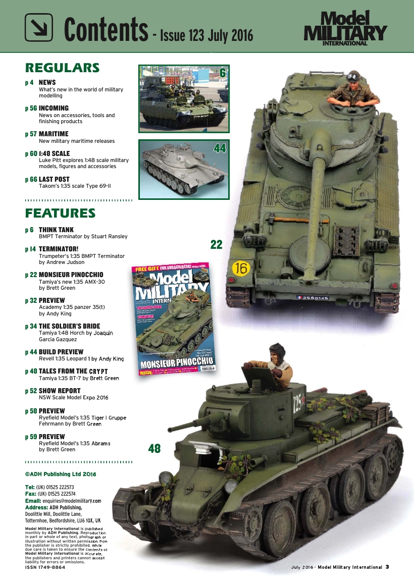 Model Military International 2016-123